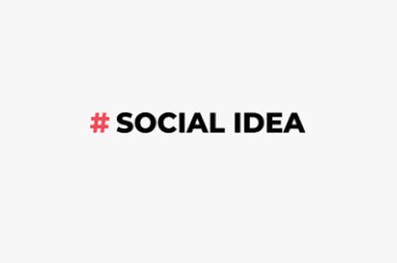 На фотографии логотип международного конкурса социальных проектов Social Idea